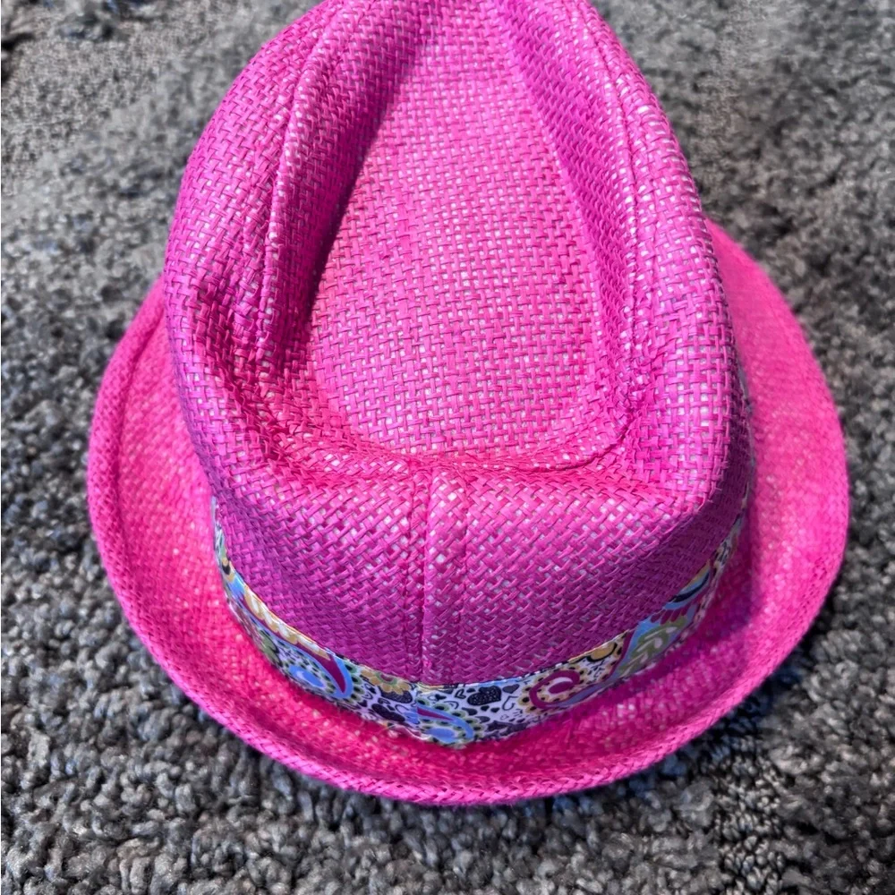 Fedora Little Brownie Pink girl scout Hat